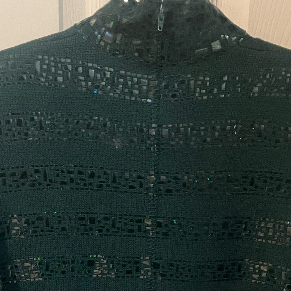 St. John emerald Green Long Sleeve Dress